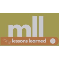 My Lessons Learned logo - Similar company to Meïsō - Floating And Introspection Centres
