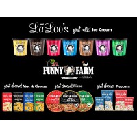 LaLoo's Goat Milk Ice Cream and our NEW Funny Farm Portfolio logo - Similar company to Alwellco