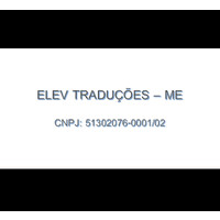 ELEV Traduções logo - Similar company to Dr. Phibes Motion + Live Action Studio