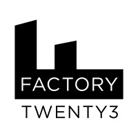 Factory 23 logo - Similar company to The Biscuit Factory
