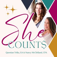 She Counts Podcast logo - Similar company to Bump & Beyond