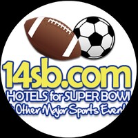 SUPER BOWL HOTELS - www.14sb.com logo - Similar company to B.Events