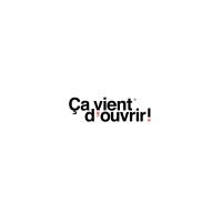 Ca vient d'ouvrir logo - Similar company to Well Architecture_Design