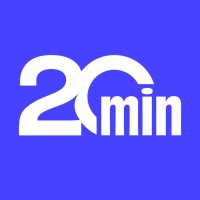 20 Minutes France logo - Similar company to En Long, En Large & En Travers - Par Thom'S