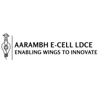 Aarambh E-Cell, LDCE logo - Similar company to E-Cell Nfsu Gandhinagar