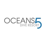 Oceans 5 Dive Gili Air logo - Similar company to Ocean Golf