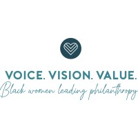 Voice. Vision. Value. Black Women Leading Philanthropy logo - Similar company to Young Black & Giving Back Institute