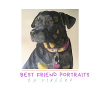 Best Friend Portraits By Vireena