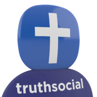 Truth Social logo - Similar company to Truth