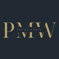 Pop My World logo - Similar company to Now Textile