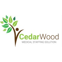Cedarwood Medical Staffing Solutions logo - Similar company to Redwood Healthcare Staffing
