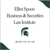 Elliot Spoon Business and Securities Law Institute logo - Similar company to Msu College Of Law Student Bar Association