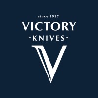 Victory Knives logo - Similar company to Fisherman'S Mark