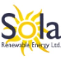 Sola Renewable Energy Ltd. logo - Similar company to Royal Renewable Solution(Rrs)