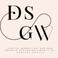Digital Marketing SEO and Graphic designing agency by Warisha Khalid logo - Similar company to Rise Star Agency -Seo Expert