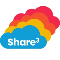 Share³ logo - Similar company to B Corp Certified | 3Way Cleaning