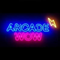 Arcade WOW logo - Similar company to Gaming Arcade