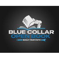 Blue Collar Open Book logo - Similar company to Tompkins Excavating