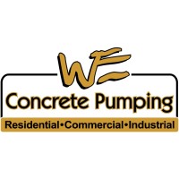 WE Concrete Pumping, Inc. logo - Similar company to Peppers Concrete Pumping