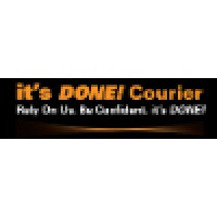 it's DONE! Courier logo - Similar company to Crime Kitchen