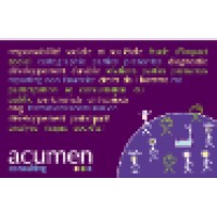 Acumen Consulting