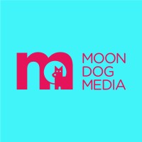 Moon Dog Media logo - Similar company to Neon Retrofuture