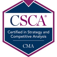 CSCA® (Certified in Strategy and Competitive Analysis) logo - Similar company to Scant