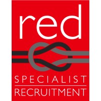 Red - Specialist Marine Recruitment logo - Similar company to Fjerritslev Tryk