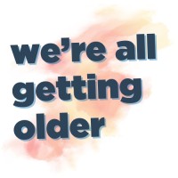 We're All Getting Older logo - Similar company to Cheer Tv - Interactive Television For Senior Citizens