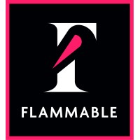 Flammable logo - Similar company to De Gré Ou De Force