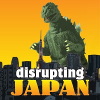 Disrupting Japan Podcast logo - Similar company to Vanguard K.K.