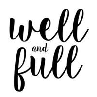 Well and Full logo - Similar company to Well And Good