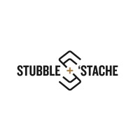 stubble + 'stache logo - Similar company to Priori Skincare