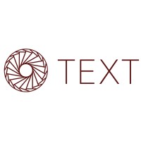 TEXT: Center for Contemporary Cultures of Text logo - Similar company to Soas Centre Of Taiwan Studies