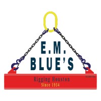E.M. Blues logo - Similar company to Elev8 Rigging & Co.