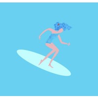 Surfergirl® logo - Similar company to Ohana Living