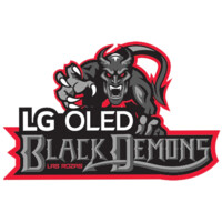 LG OLED Las Rozas Black Demons logo - Similar company to Madrid Bravos