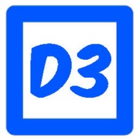 D3 logo - Similar company to Prinsta