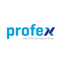 Profex 🔗 part of UEG logo - Similar company to Landmax