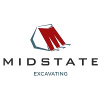 Midstate Excavating logo - Similar company to St. Paul Utilities And Excavating, Inc.