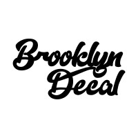 Brooklyn Decal | Custom vinyl graphics | NYC logo - Similar company to Typestries