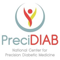 PreciDIAB logo - Similar company to Type 1 Running Team