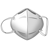 FFP2/3 Mask➤CE*TUV*Dekra&IFA*Manufacturer logo - Similar company to Sol-Hair Insulation