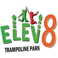 Elev8 Trampoline Park logo - Similar company to Levity Trampoline Park Uruguay