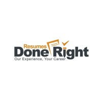 Resumes Done Right logo - Similar company to Core Cv Writing Services