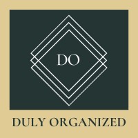 Duly Organized: Home Office Design & Home Organizing logo - Similar company to Glab Maintenance Services