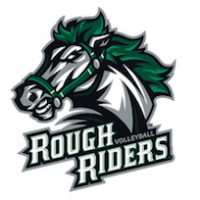 RoughRiders Volleyball logo - Similar company to Renderhouse Arte En Medios