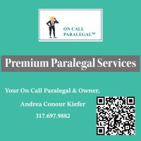 On Call Paralegal, LLC℠ /Andrea Conour Kiefer, RP® - Owner & Freelance Paralegal logo - Similar company to Acres & Acres Land Servicing