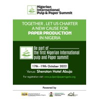 Nigeria International Pulp And Paper Summit logo - Similar company to Nme Expo - Nigeria Manufacturing & Equipment Expo