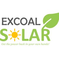 Excoal Solar logo - Similar company to Red Energy - Commercial Solar Specialists